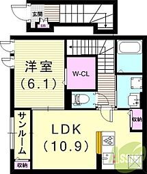 コート向田ＥＡＳＴ 2階/-