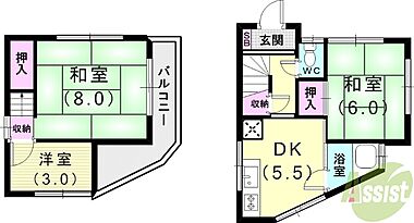 間取り：228059543414