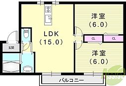 グリーンヒル 2階