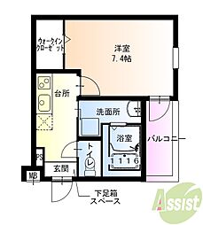 フジパレス神田南通II番館 3階/-