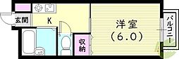 ラッスル大社 1階/-