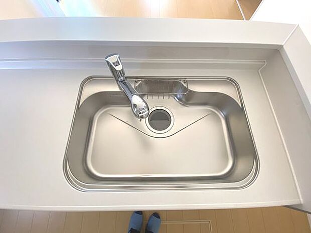 浄水機能付きのキッチン水栓でお水の使用も安心です！