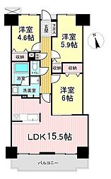 間取図画像 3LDK