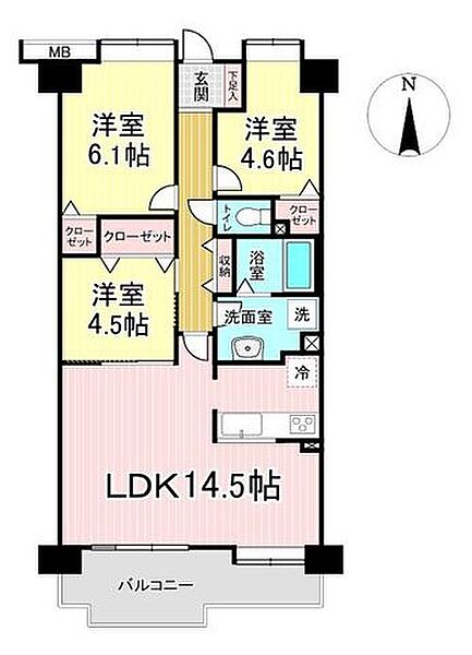間取り：304000332184