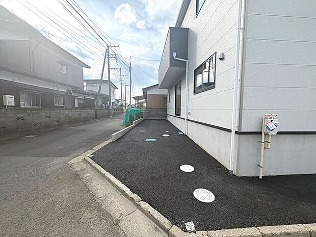 1台駐車可能なカースペース完備!