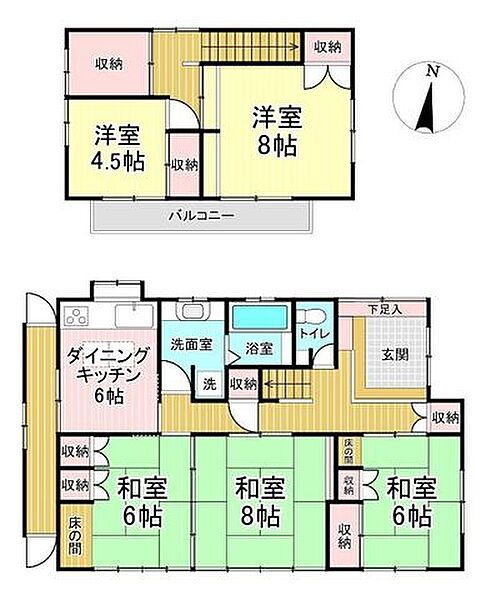 間取り：304000352390