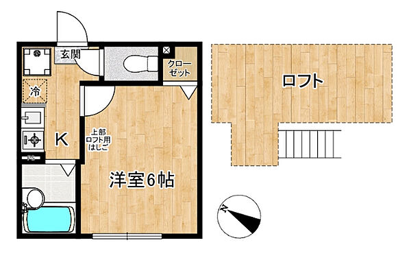 同じ建物の物件間取り写真 - ID:214055993168