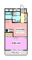 ROOMサンセットタウン 1DKの間取図画像