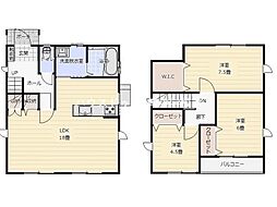 新築戸建　第3清武町今泉モデル2号地 3LDKの間取り