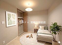 寝室の画像