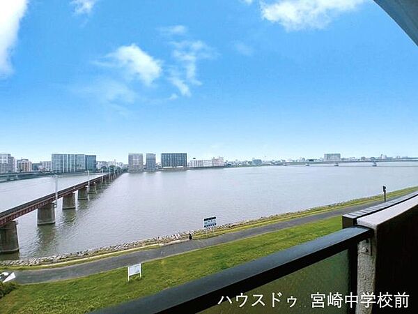 ベランダからの眺望