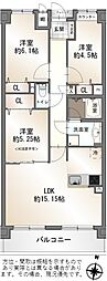 間取図画像 3LDK
