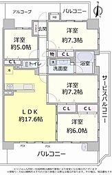 間取図画像 4LDK