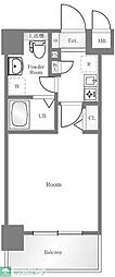 グリフィン新横浜・弐番館 1Kの間取図画像