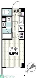 ガーラ・プレシャス横浜西谷 1Kの間取図画像
