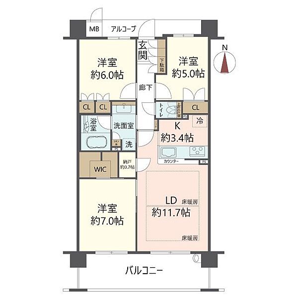 間取り：326000260891