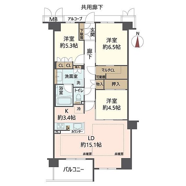 間取り：326000246350