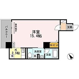 ジェイ・エス・ティ横浜東 ワンルームの間取図画像