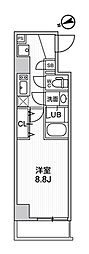 TASUKI RICHESSE KAMATA 1Kの間取図画像