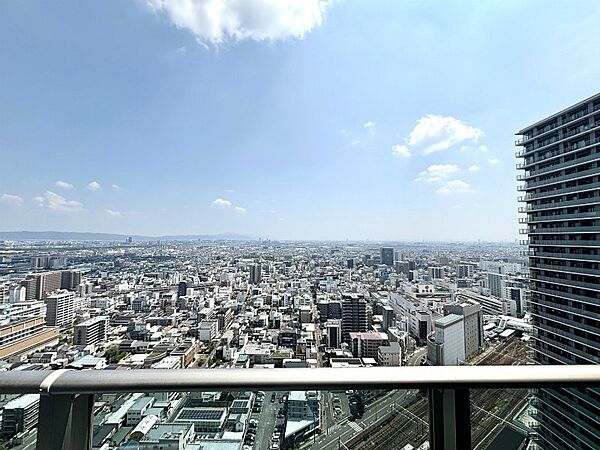 南側バルコニーからの眺望