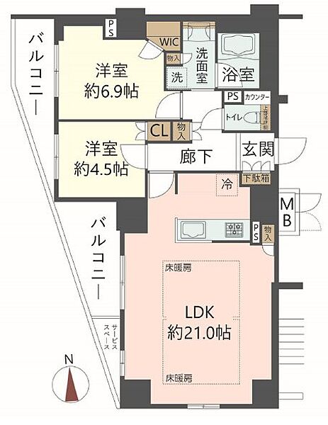 間取り：326000262285