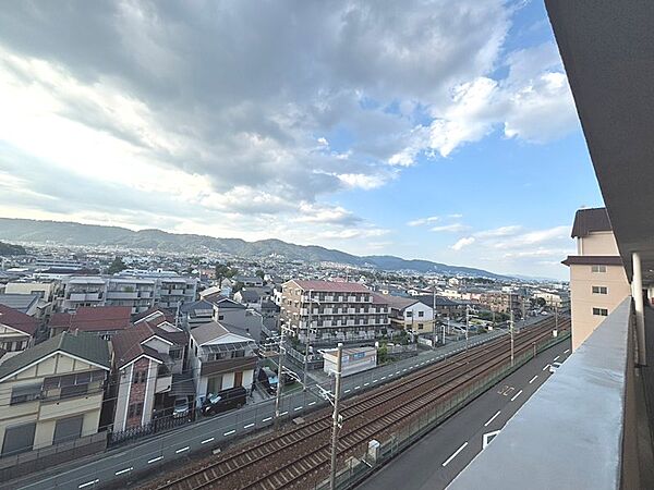 玄関側からの眺望♪