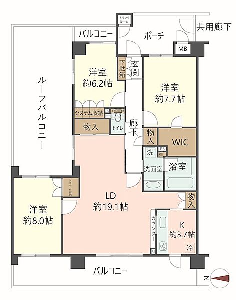間取り：327002841181