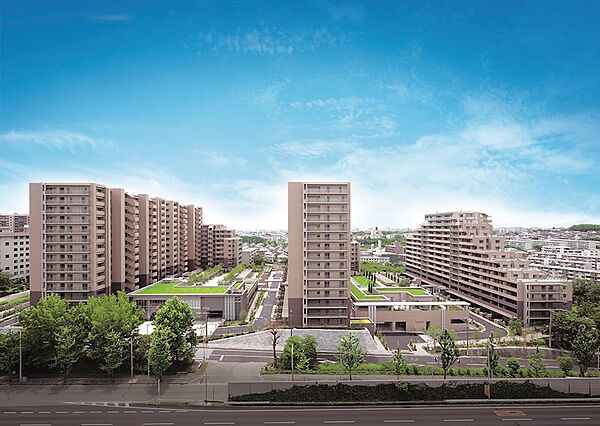 総戸数571戸の大規模マンション