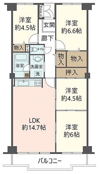 間取り：328000626795