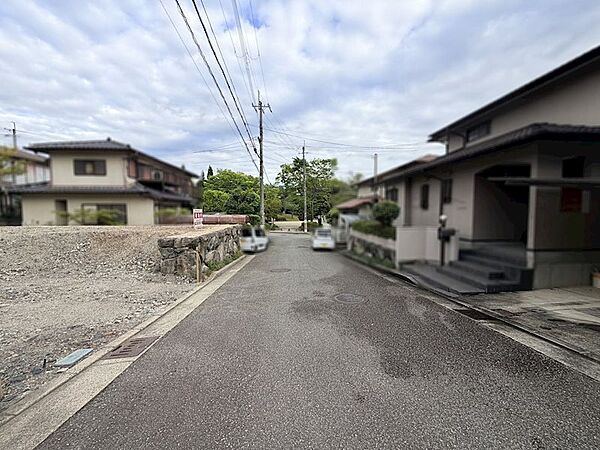 現地前面道路