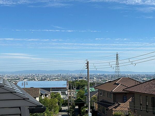 バルコニーから南側への眺望