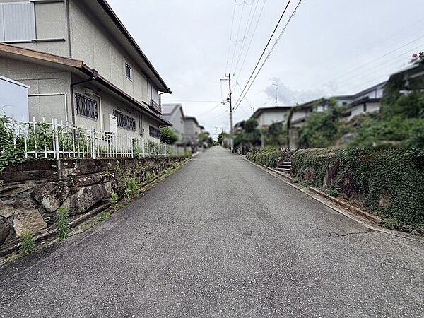 現地北側道路