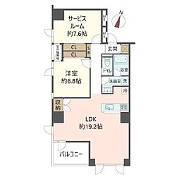 間取図画像 1SLDK