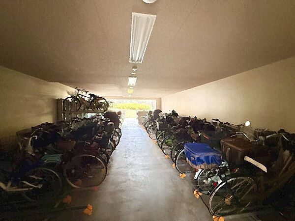 駐輪場♪