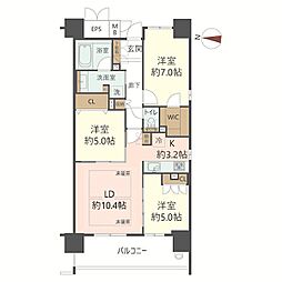 間取図画像 3LDK