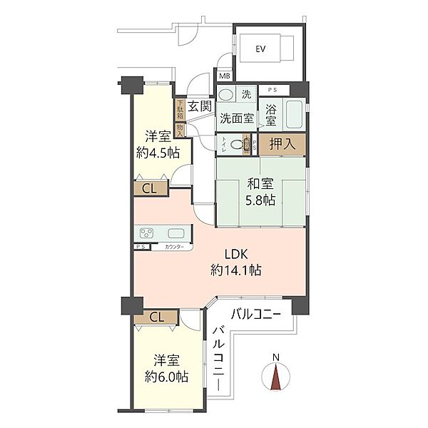 間取り：328000666898