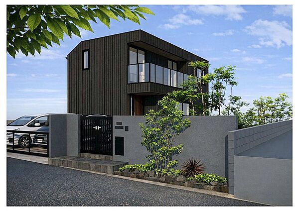 建物参考プラン外観パース