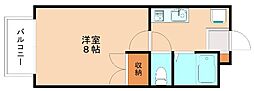 間取図画像 1K