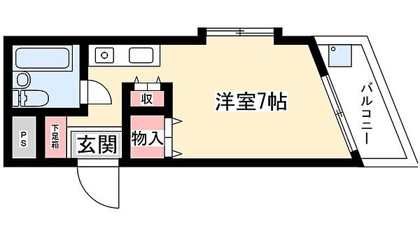 同じ建物の物件間取り写真 - ID:223029368510