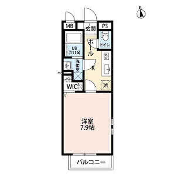 エトワールハイツ 201｜愛知県長久手市段の上(賃貸アパート1K・2階・27.53㎡)の写真 その2