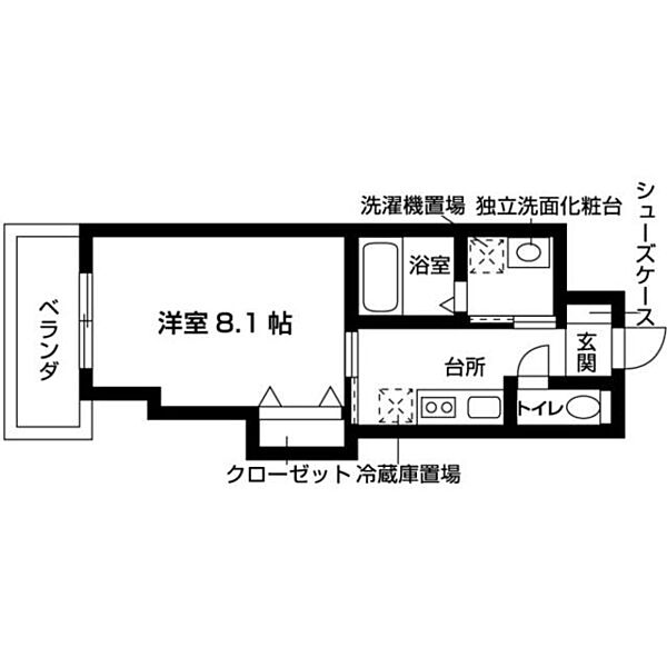 同じ建物の物件間取り写真 - ID:223031784111