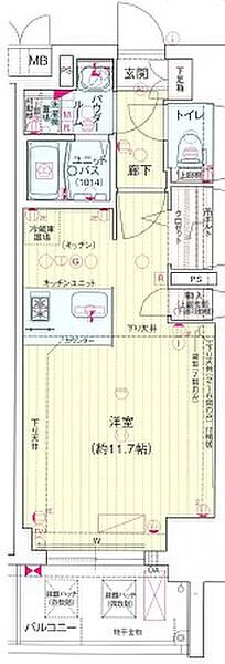 同じ建物の物件間取り写真 - ID:223031974107