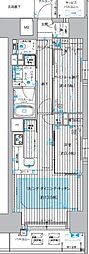プレサンスロジェ栄三丁目 1LDKの間取図画像