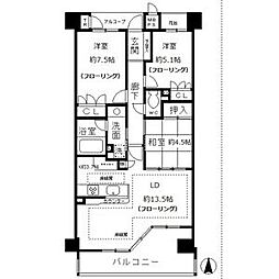 aLATO白壁東 3LDKの間取図画像