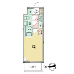 S-RESIDENCE千種 1Kの間取図画像