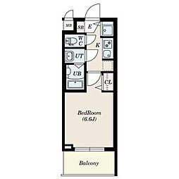 S-RESIDENCE上前津駅前 1Kの間取図画像