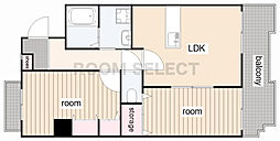 リアライズ稲永駅前 2LDKの間取図画像
