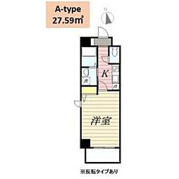 HF丸の内レジデンス 1Kの間取図画像