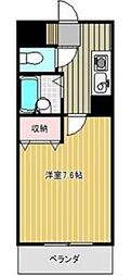 メゾンM&H 1Kの間取図画像