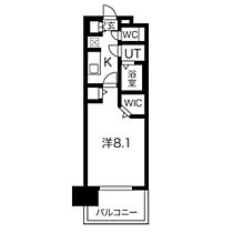6階 / 1K / 25.96㎡